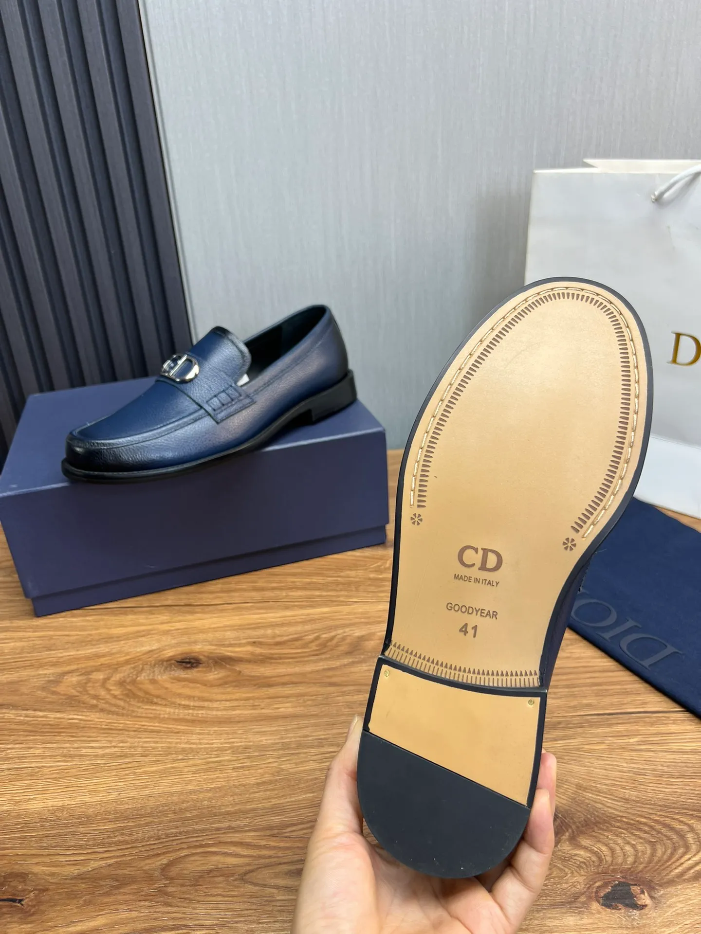 Men's men's shoes💰560💰 Dior men's business casual leather shoes👞all use imported original brand leather, just to create a more comfortable wearing experience, upper: original cowhide➕imported sheepskin lining, original non-slip and wear-resistant rubber outsole✔️36-45 (38.45 non-returnable)